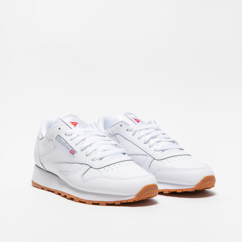 CLASSIC LEATHER WHITE UNISEX IN PELLE