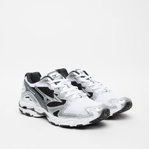 WAVE RIDER 10 BIANCO/ARGENTO/NERO SNEAKERS UNISEX IN TESSUTO