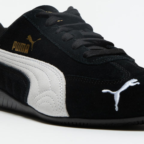 SPEEDCAT OG BLACK SNEAKERS UNISEX IN PELLE