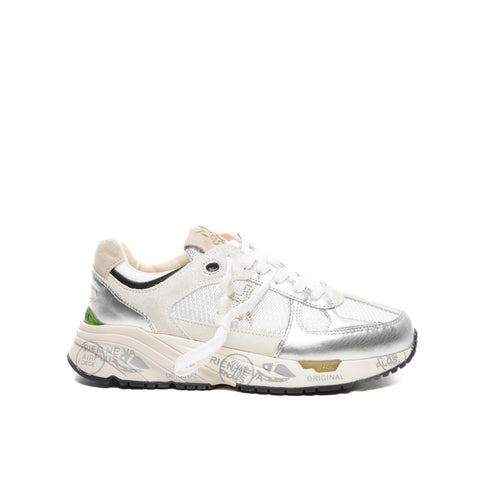 MASED SILVER 7006 SNEAKERS DONNA IN PELLE