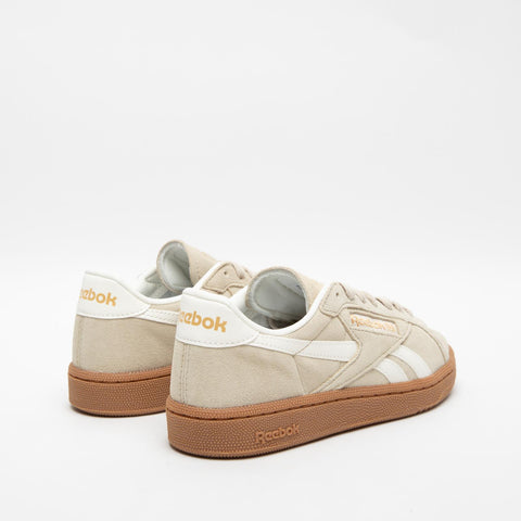 CLUB C GROUNDS UK TAN SNEAKERS DONNA IN PELLE