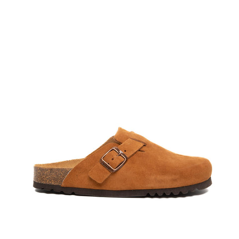 FEA BROWN SABOT DONNA IN PELLE