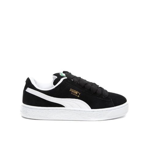 SUEDE XL BLACK SNEAKERS UNISEX IN PELLE