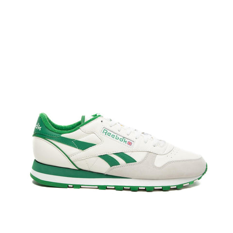 CLASSIC LEATHER 1983 VINTAGE CREMA/VERDE SNEAKERS UOMO IN PELLE