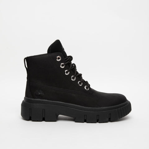 GREYFIELD BLACK STIVALETTO DONNA IN PELLE