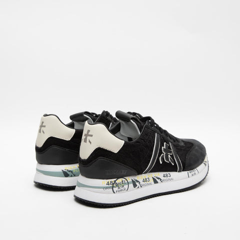 CONNY BLACK 6987 SNEAKERS DONNA IN PELLE