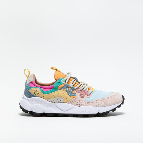 YAMANO 3 ROSE LIGHT BEIGE SNEAKERS DONNA IN PELLE