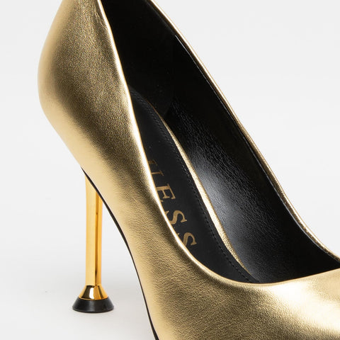 DECOLLETE ORO DONNA IN PELLE