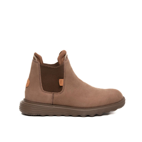 BRANSON BOOT BROWN STIVALETTO UOMO IN PELLE