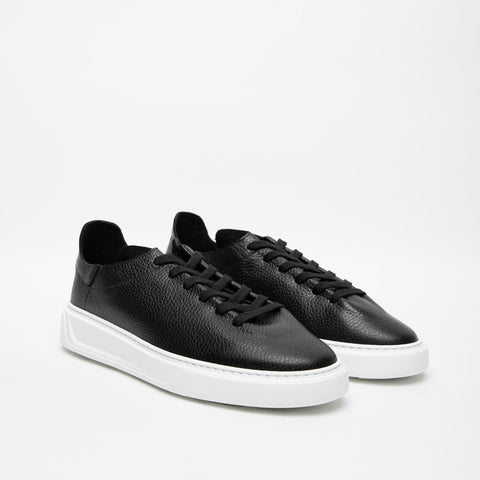 752U NERO SNEAKERS UOMO IN PELLE