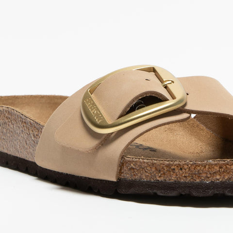MADRID BIG BUCKLE SANDCASTLE CIABATTA DONNA IN PELLE