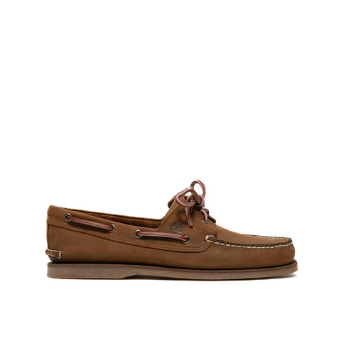 CLASSIC BOAT BROWN MOCASSINO UOMO IN PELLE