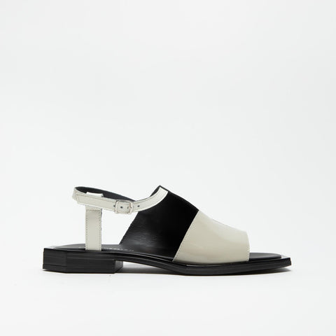 SC09 NERO SANDALO DONNA IN PELLE