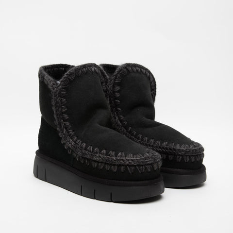 ESKIMO 18 BOUNCE BLACK STIVALETTO DONNA IN PELLE