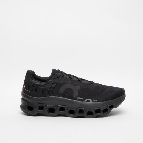 CLOUDMONSTER ALL BLACK SNEAKERS UOMO IN TESSUTO