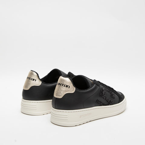 S-ONE-D BLACK SNEAKERS DONNA IN PELLE