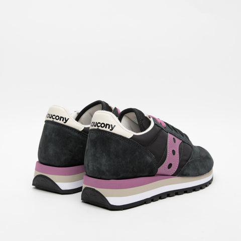 JAZZ TRIPLE BLACK SNEKAERS DONNA IN PELLE