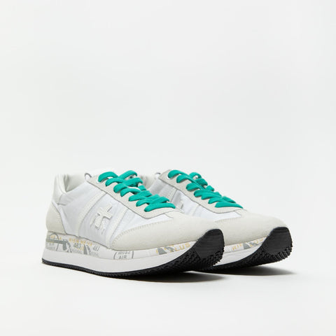 CONNY BIANCO SNEAKERS DONNA IN PELLE