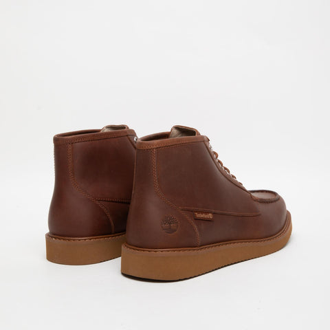 NEWMARKET BROWN STIVALETTO UOMO IN PELLE