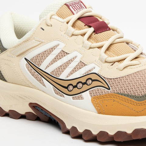 GRID PEAK TAN SNEAKERS UOMO IN TESSUTO
