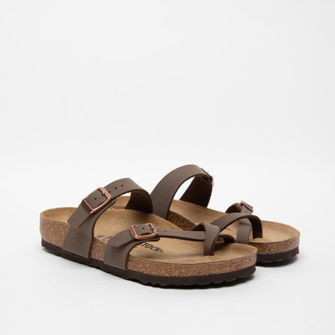 MAYARI MOCCA UNISEX FLIP FLOPS IN BIRKO-FLOR