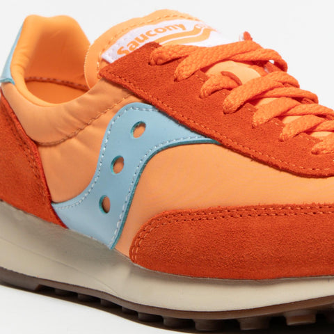 TRAINER 80 ORANGE SNEAKERS DONNA IN PELLE