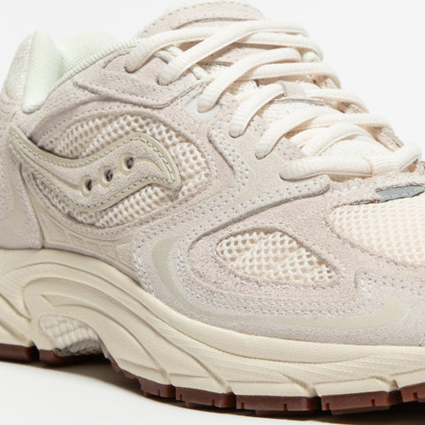 GRID JAZZ 9 IVORY SNEAKERS UNISEX IN PELLE