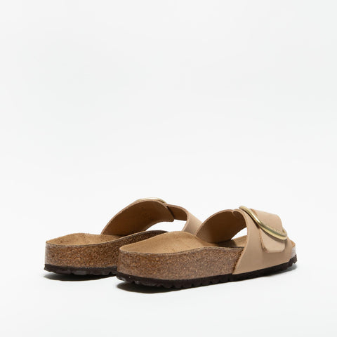 MADRID BIG BUCKLE SANDCASTLE CIABATTA DONNA IN PELLE