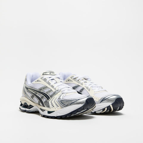GEL-KAYANO 14 WHITE MIDNIGHT SNEAKERS UNISEX IN TESSUTO