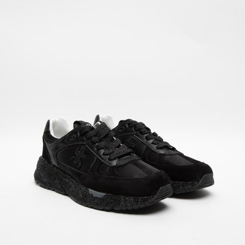 MASED BLACK 7094 SNEAKERS DONNA IN PELLE